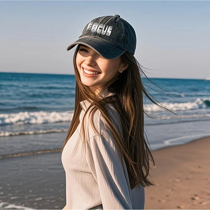 Vintage Wash "Focus" Dad Cap