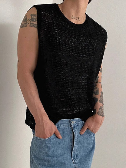 Driftstone Waffle Sleeveless Pullover