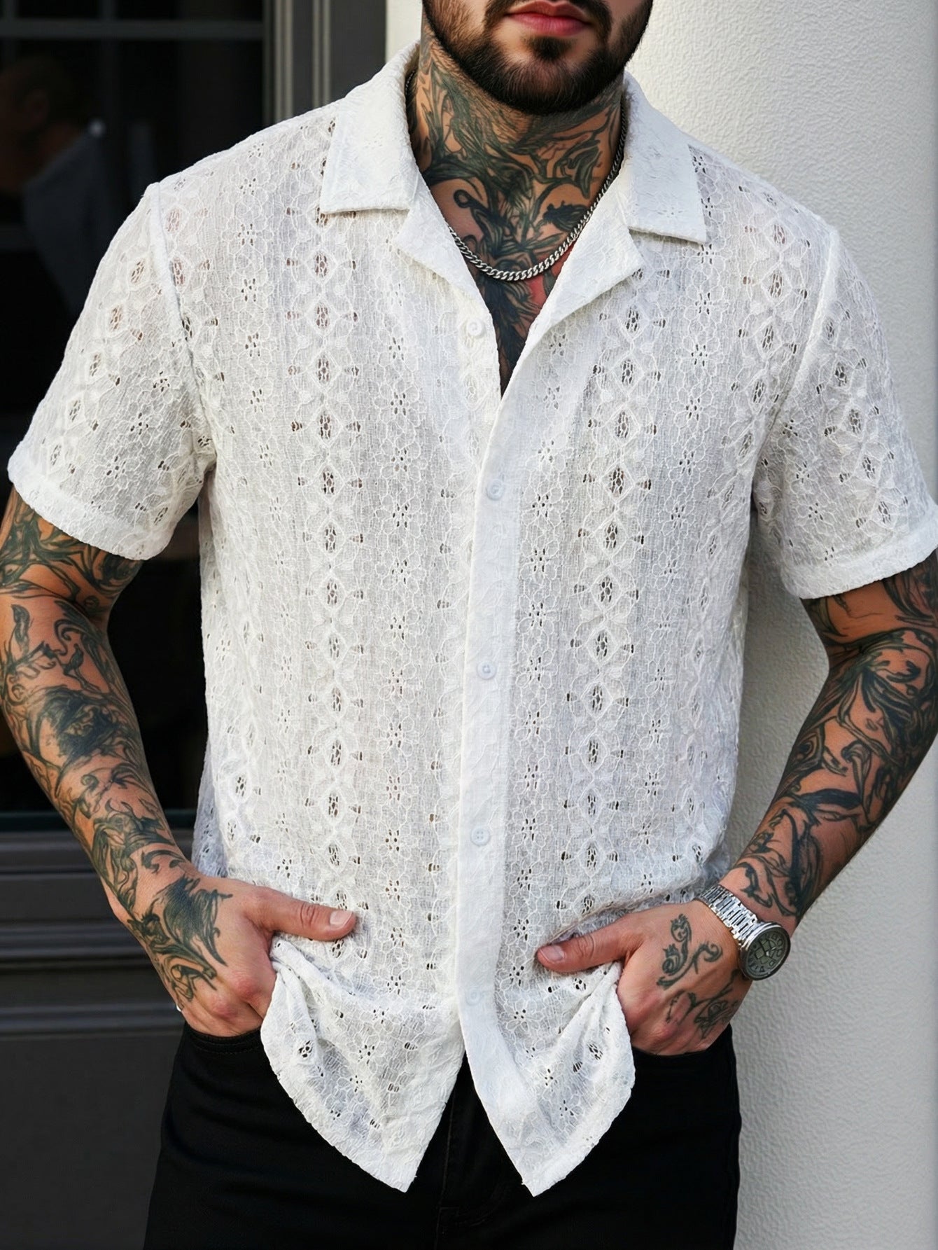 Blanc Ornement Resort Shirt