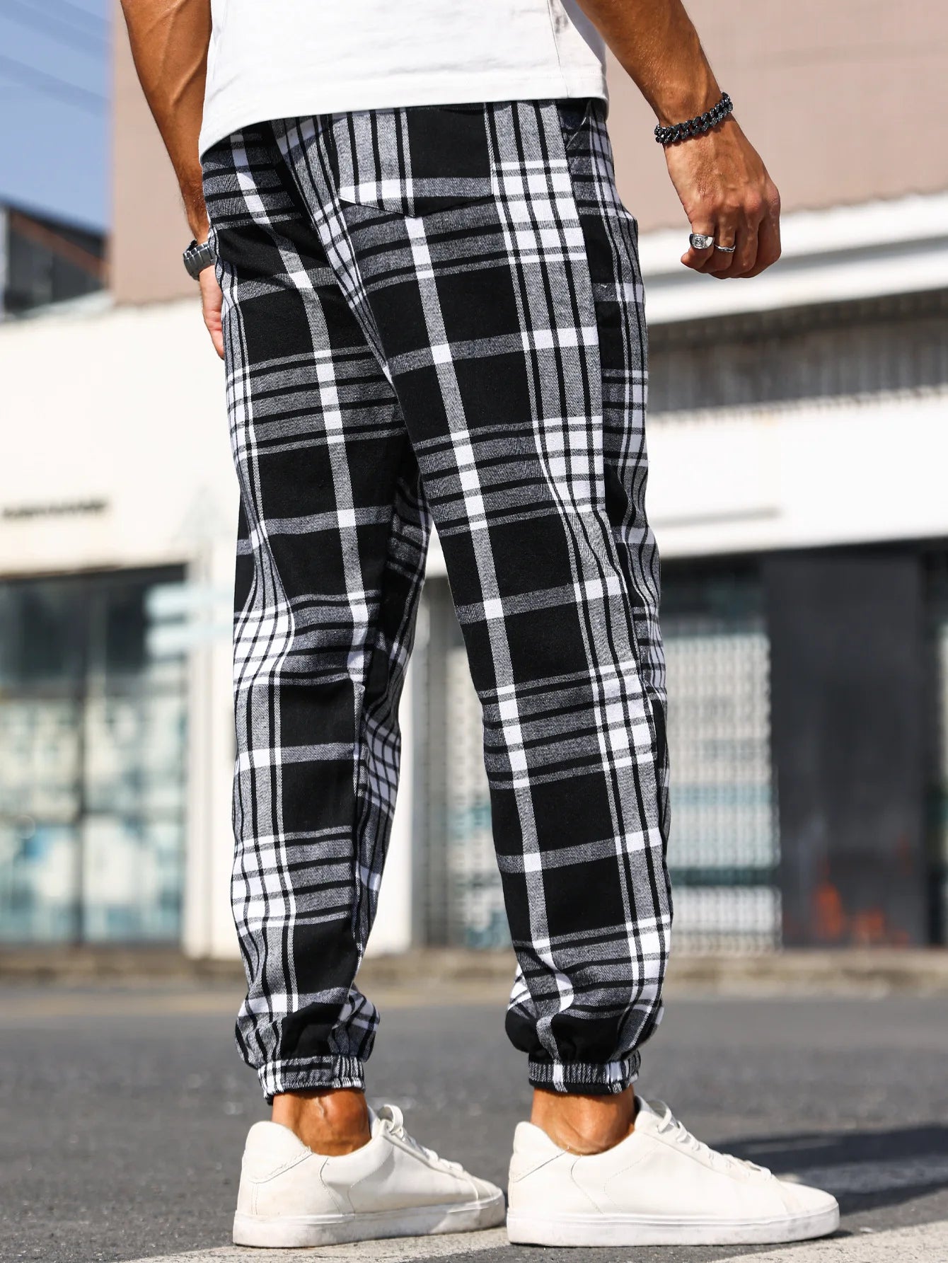Heritage Plaid Jogger Pants
