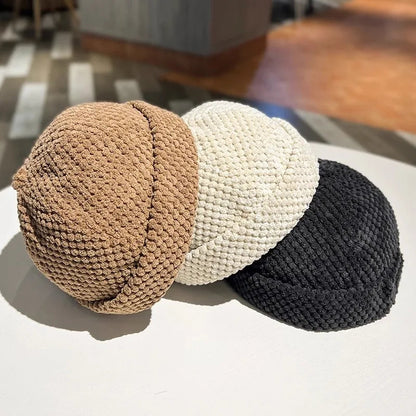 The Popcorn Knit Beanie