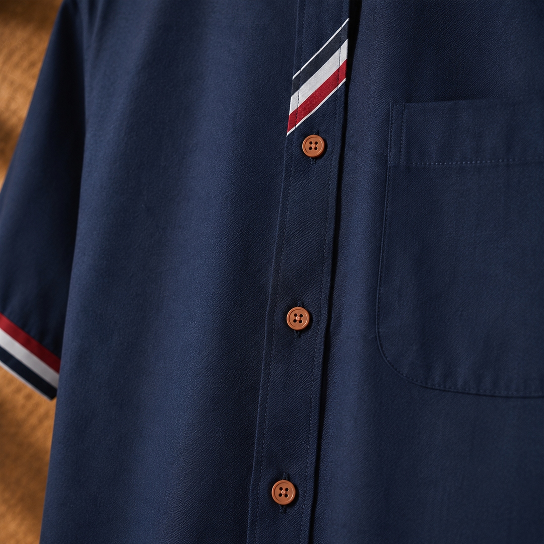 Aldric Oxford Short-Sleeve Shirt