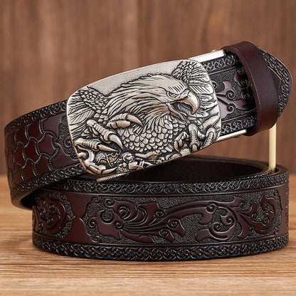 Imperium Eagle Leather Belt