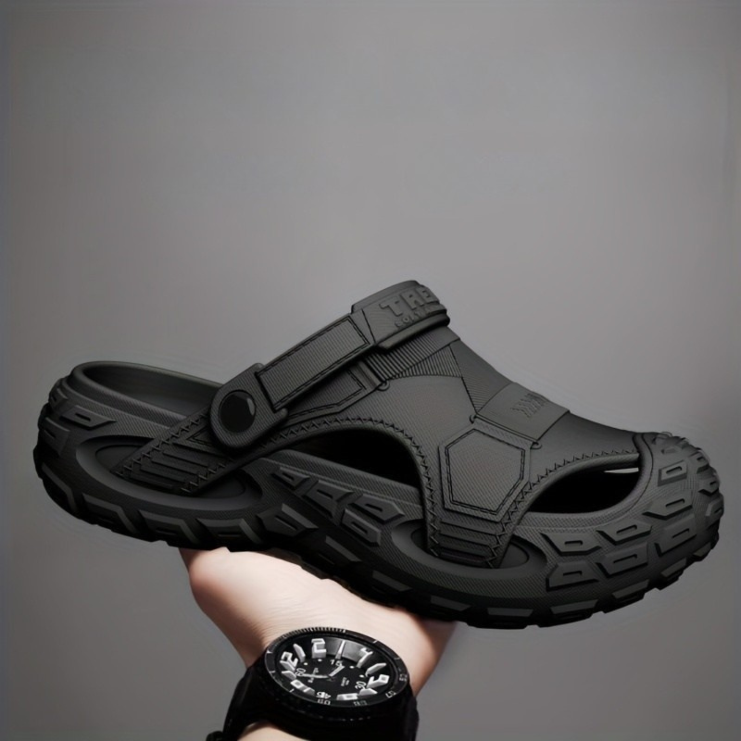 Obsidian Drift Sandal