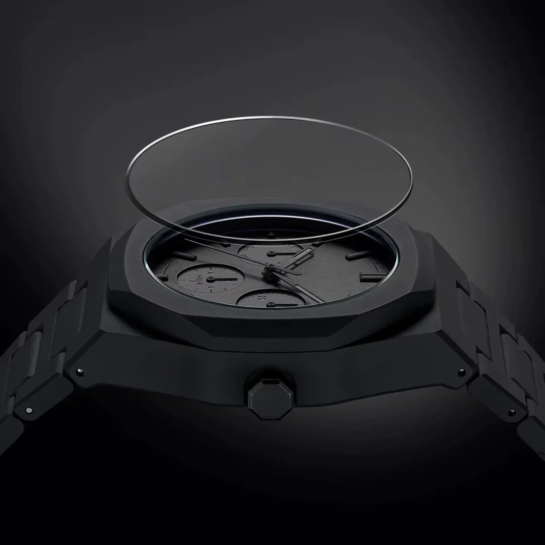 Monochrome Integrated Bracelet Watch