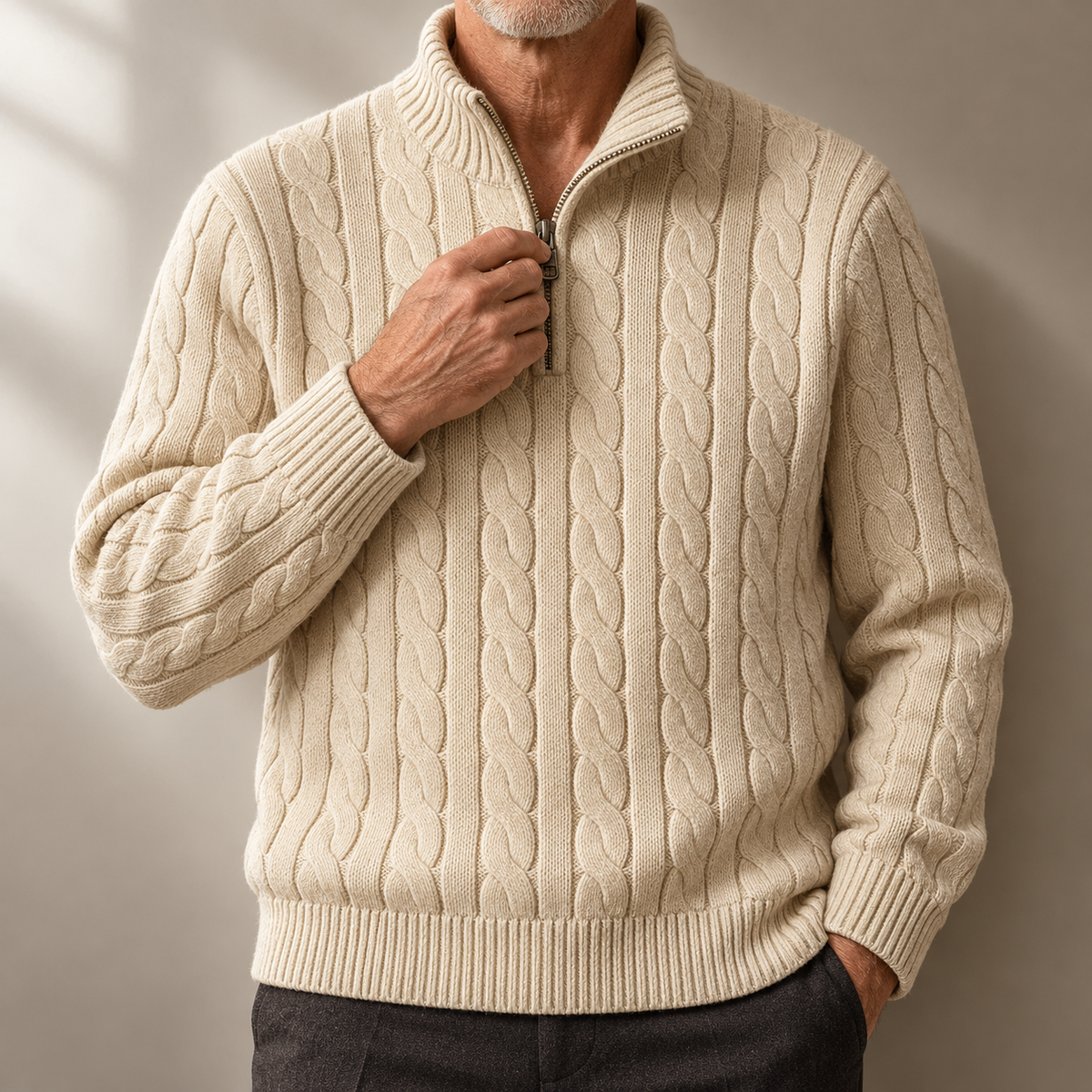 Camden Cable Quarter-Zip