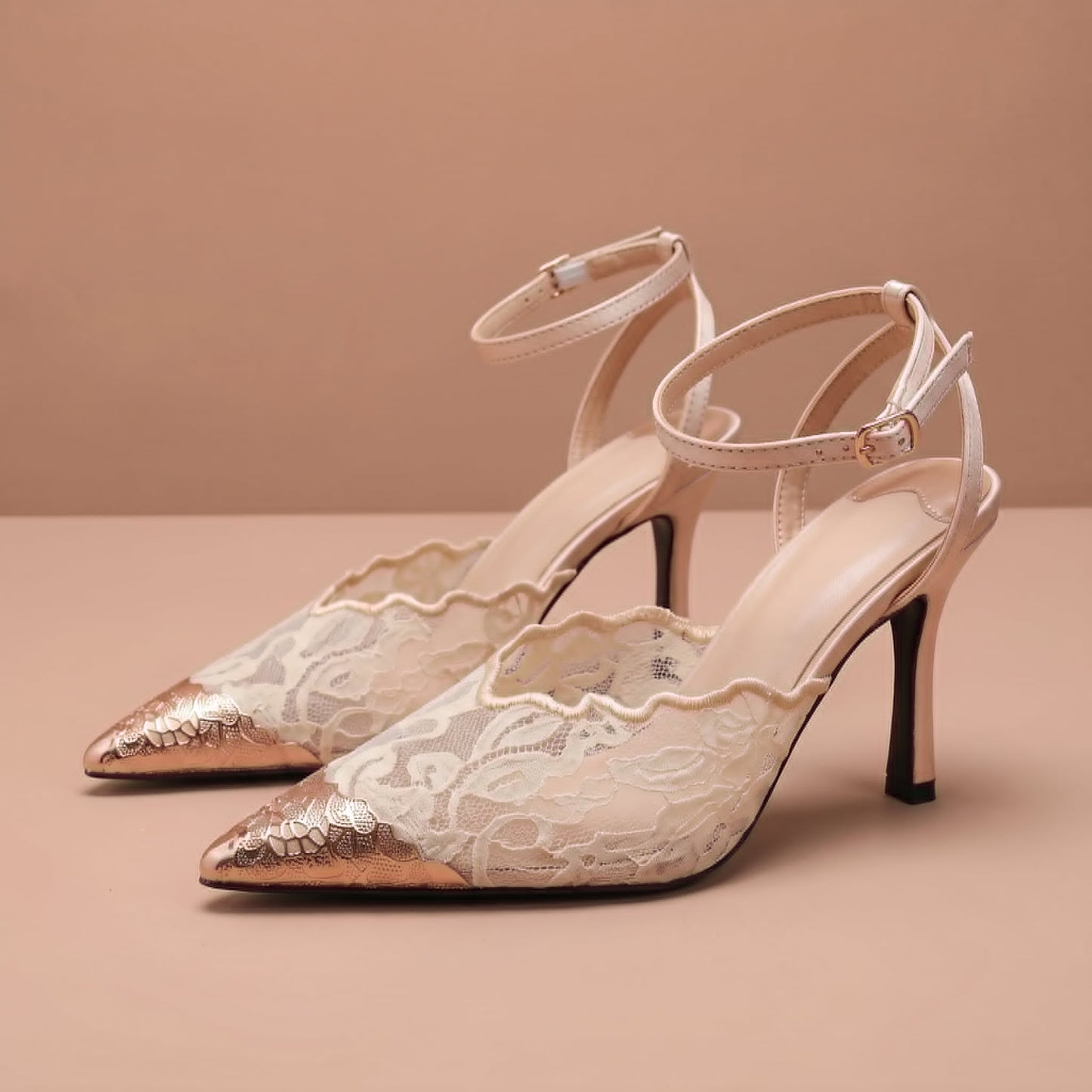 Fiorenza Lace Stiletto