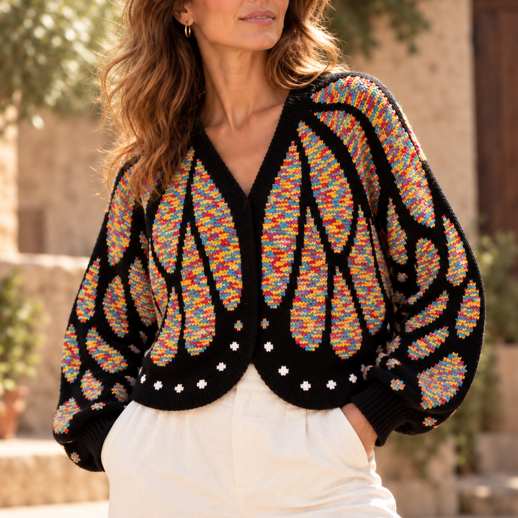 Monarch Butterfly Cardigan