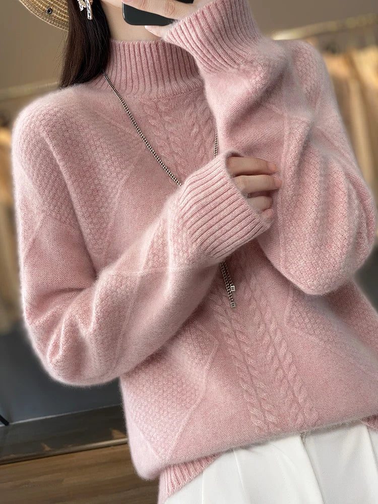 Heritage Knit Turtleneck Sweater