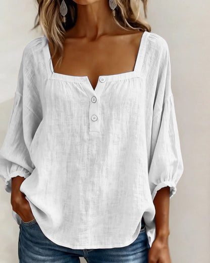 Amalfi Pullover Blouse