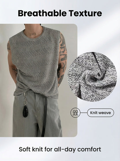 Driftstone Waffle Sleeveless Pullover