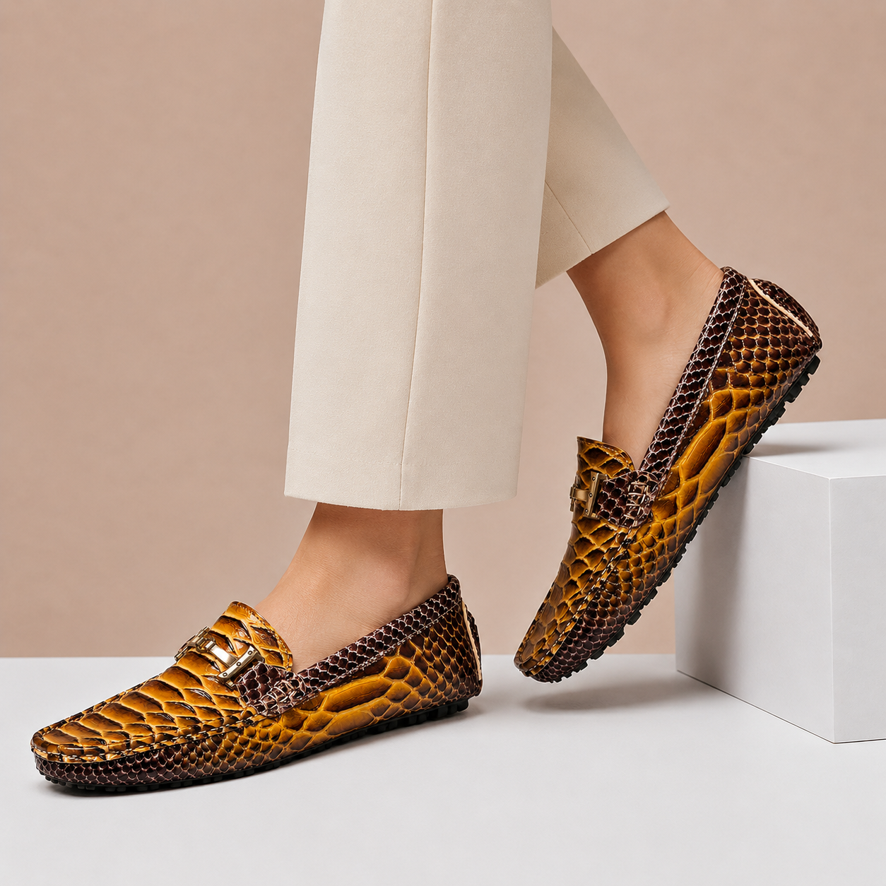 Dorian Leather Bit Loafers