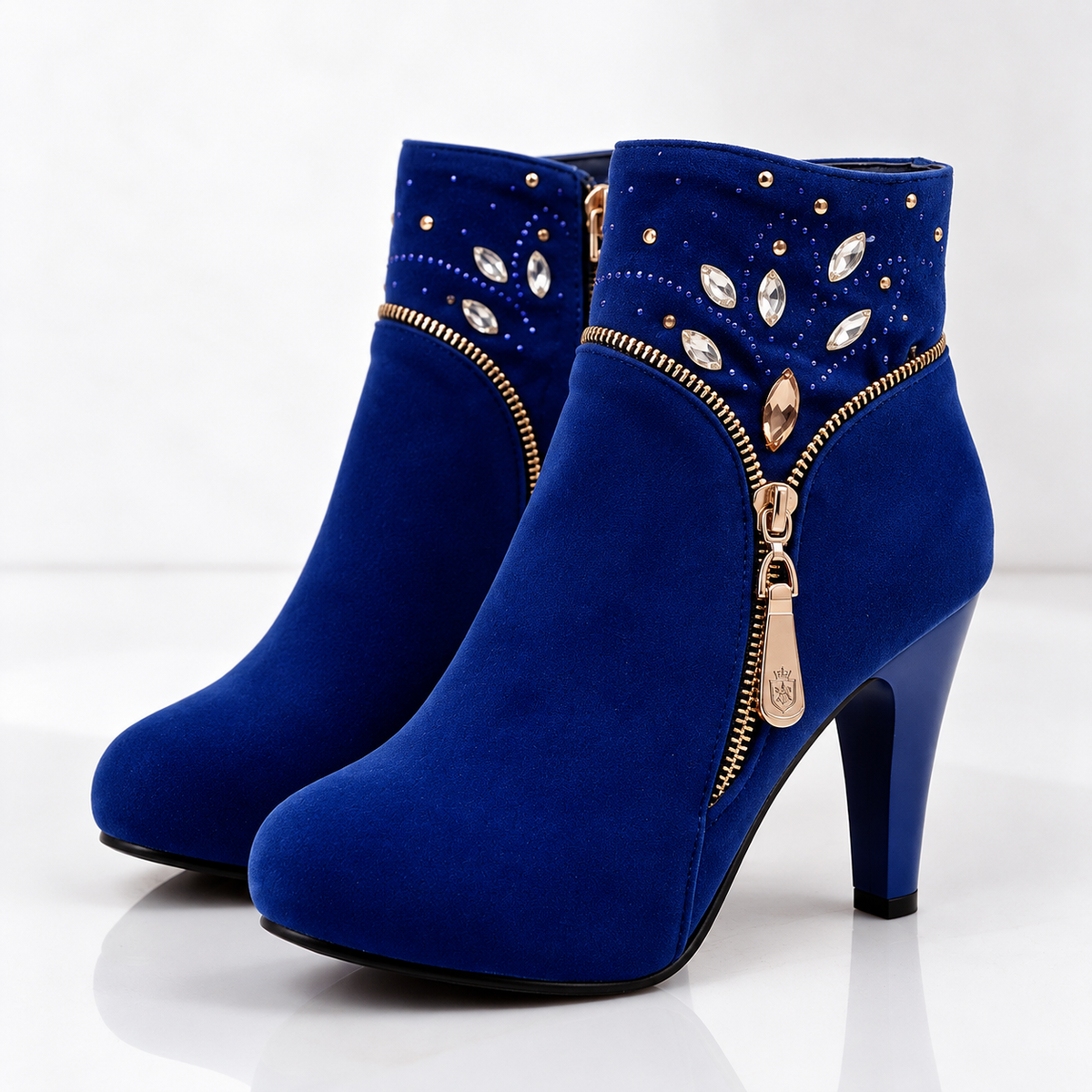 Vermillion Crystal Boots