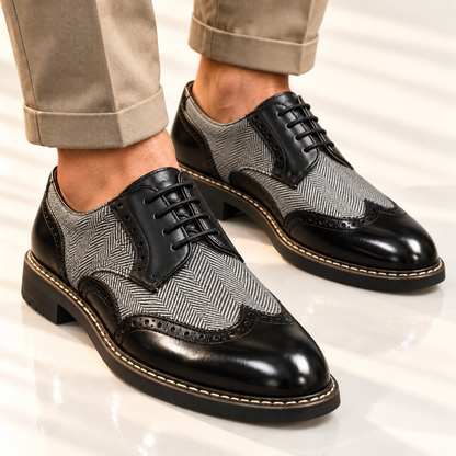 Carrington Herringbone Oxfords