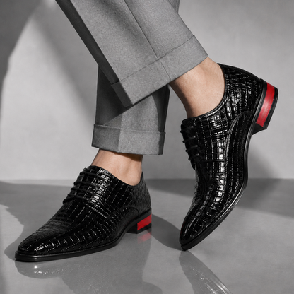 Cavallo Croc Oxfords