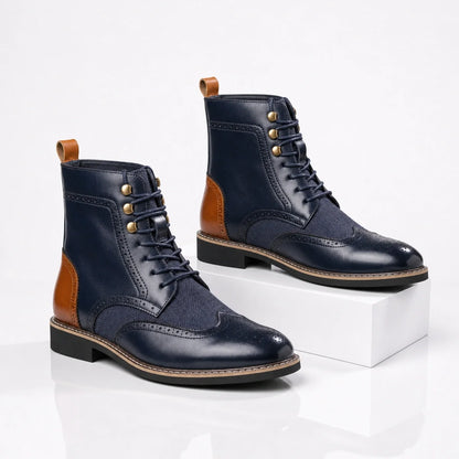 Hornbury Tweed Wingtip Boots