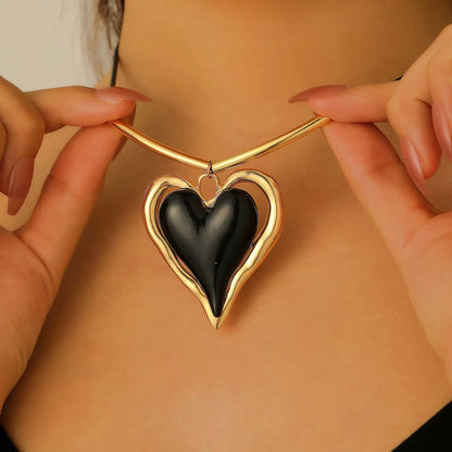 Bella Heart Core Pendant Necklace