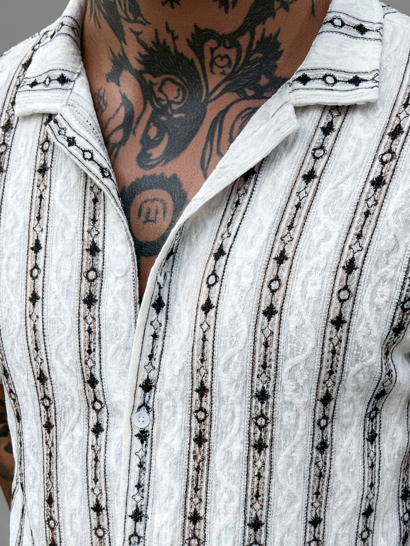 Blanc Ornement Resort Shirt