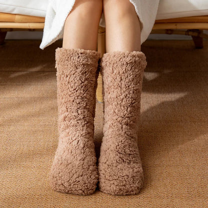 Cloud-Soft Teddy Fleece Socks