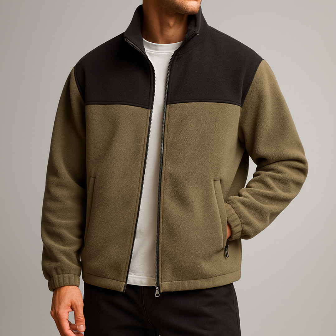 Whistler Two-Tone Fleece Jacket
