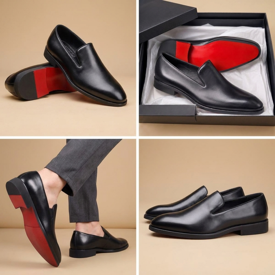 Alessandro Red-Sole Loafer