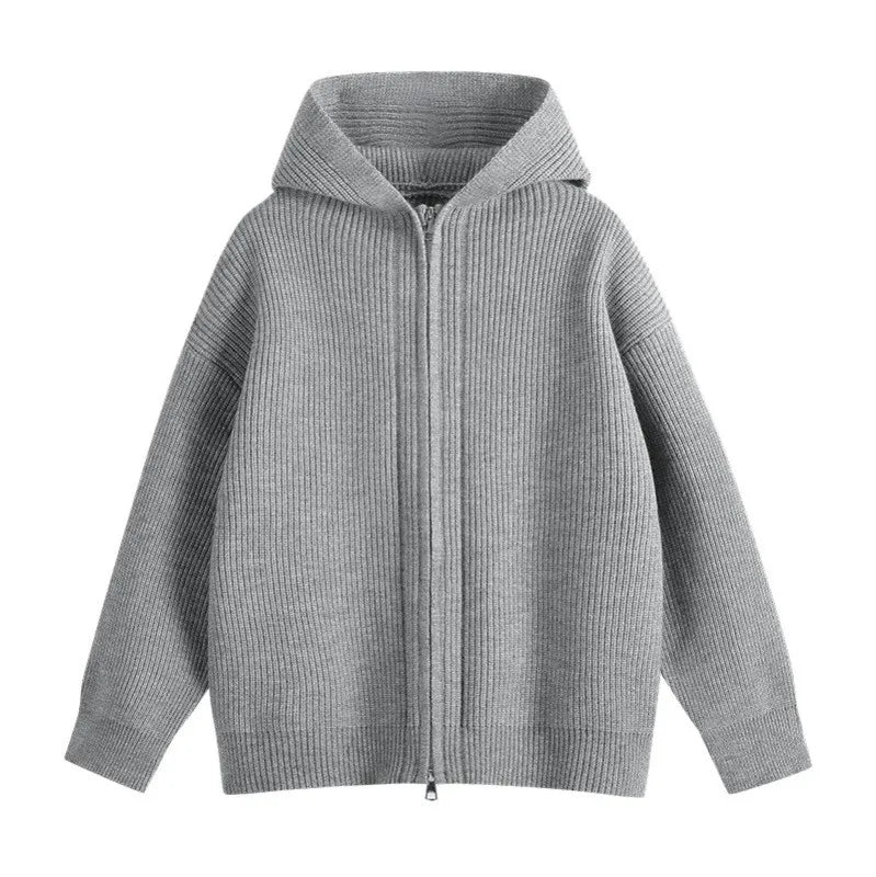 Belrossi Ribbed Hoodie