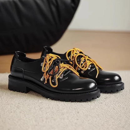 The Summit Lace-Up - Premium Leather & Rubber Sole