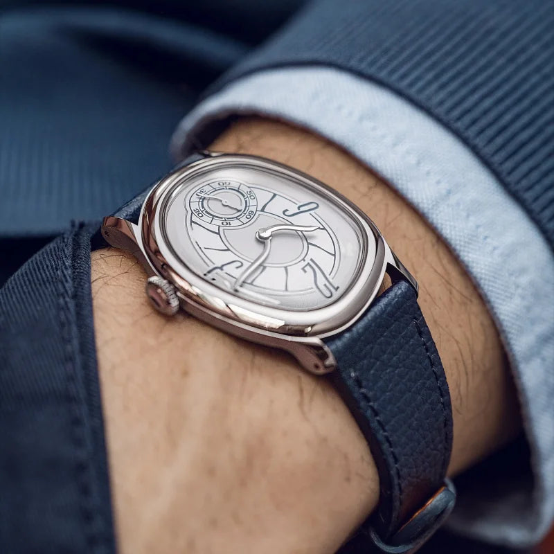The Halden Curved Dial Timepiece