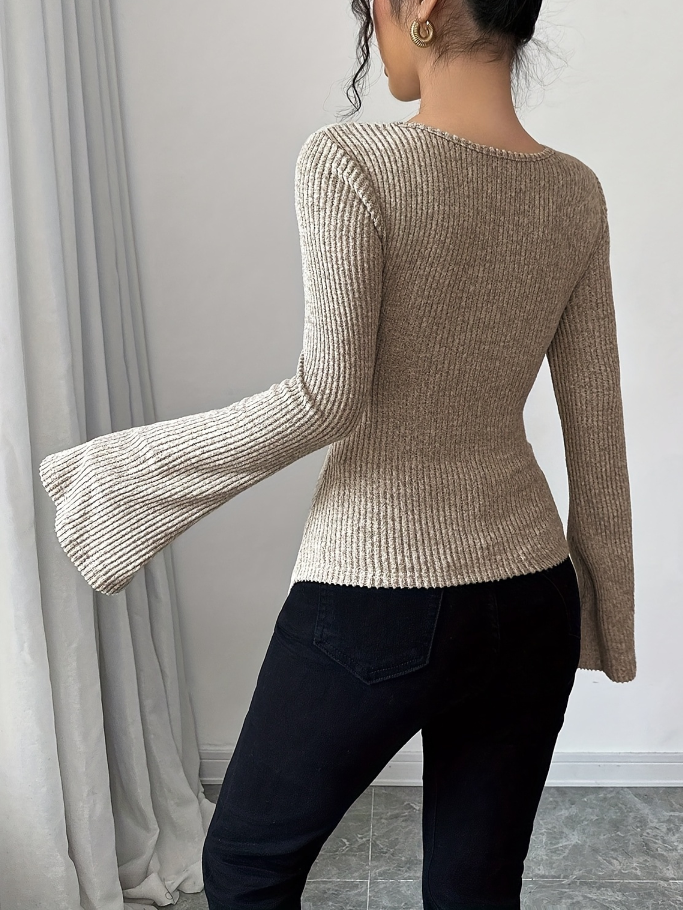 Odessa Ribbed Bardot Top