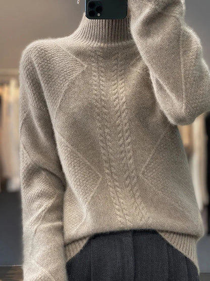 Heritage Knit Turtleneck Sweater