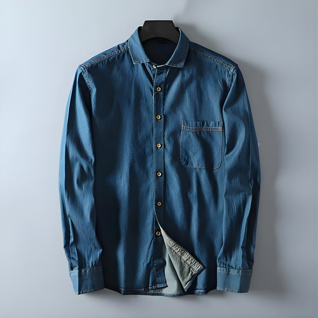 Premium Denim Shirt Jacket