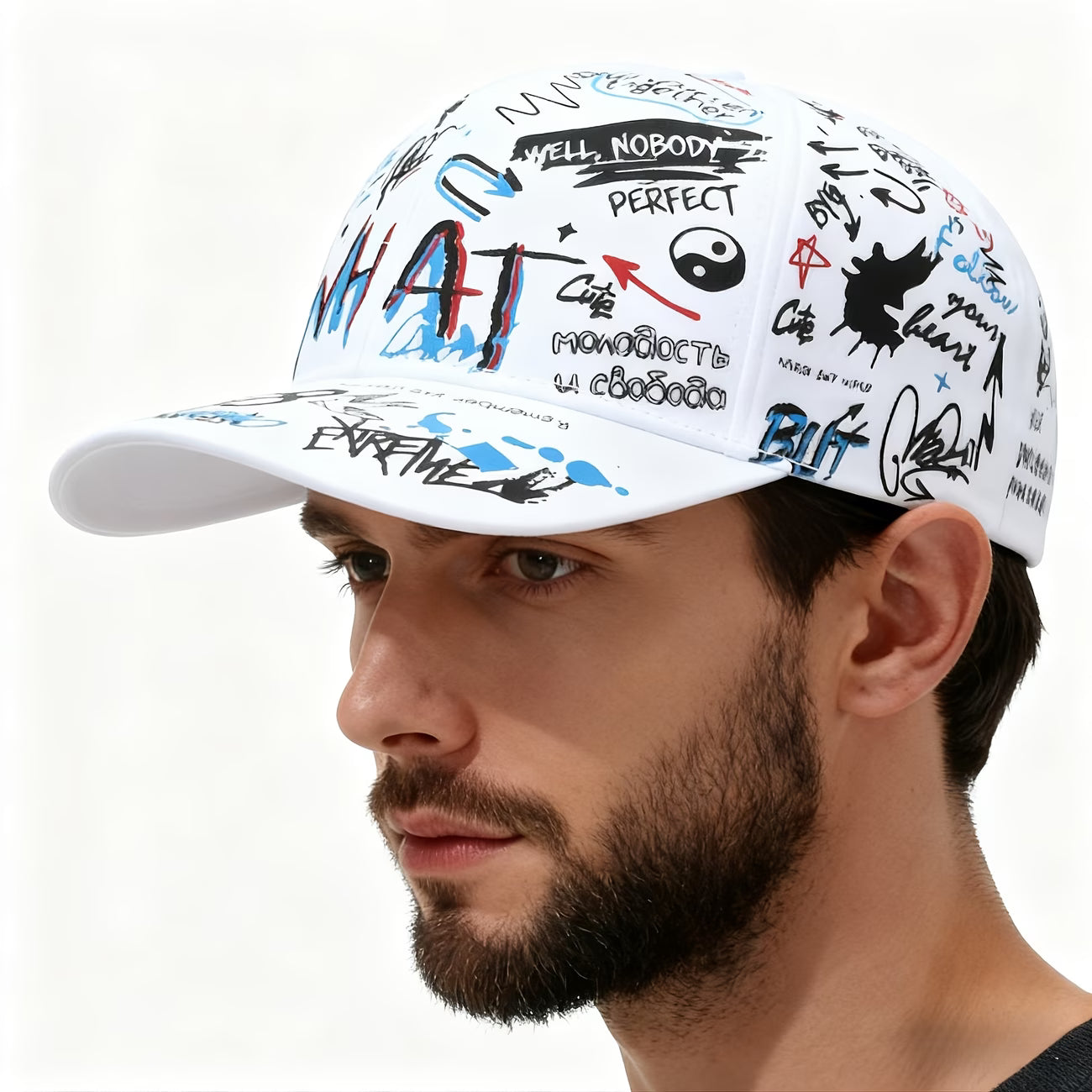 Riot Script Embroidered Cap