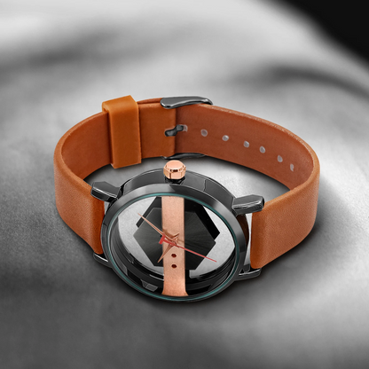 Obsidian Facet Timepiece
