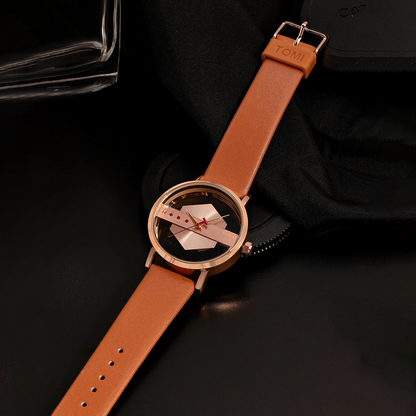 Obsidian Facet Timepiece