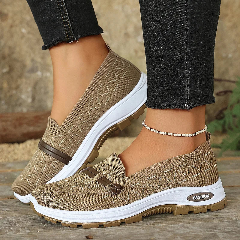 Geometric Weave Cushioned Loafer