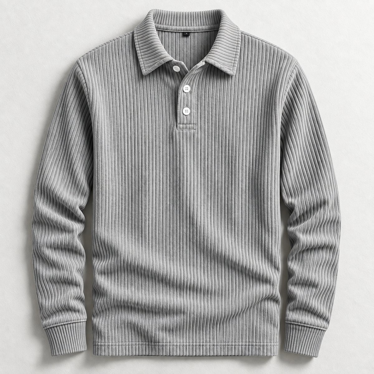 Ashford Ribbed Polo Sweater
