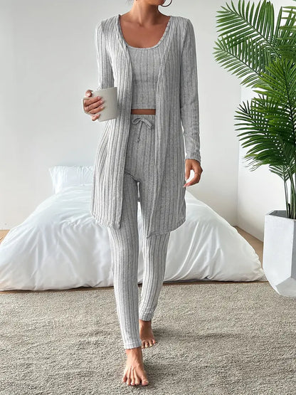 Aveline Premium 3-Piece Ribbed Set