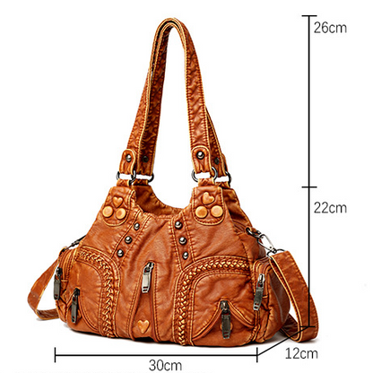 Riviera Studded Shoulder Bag