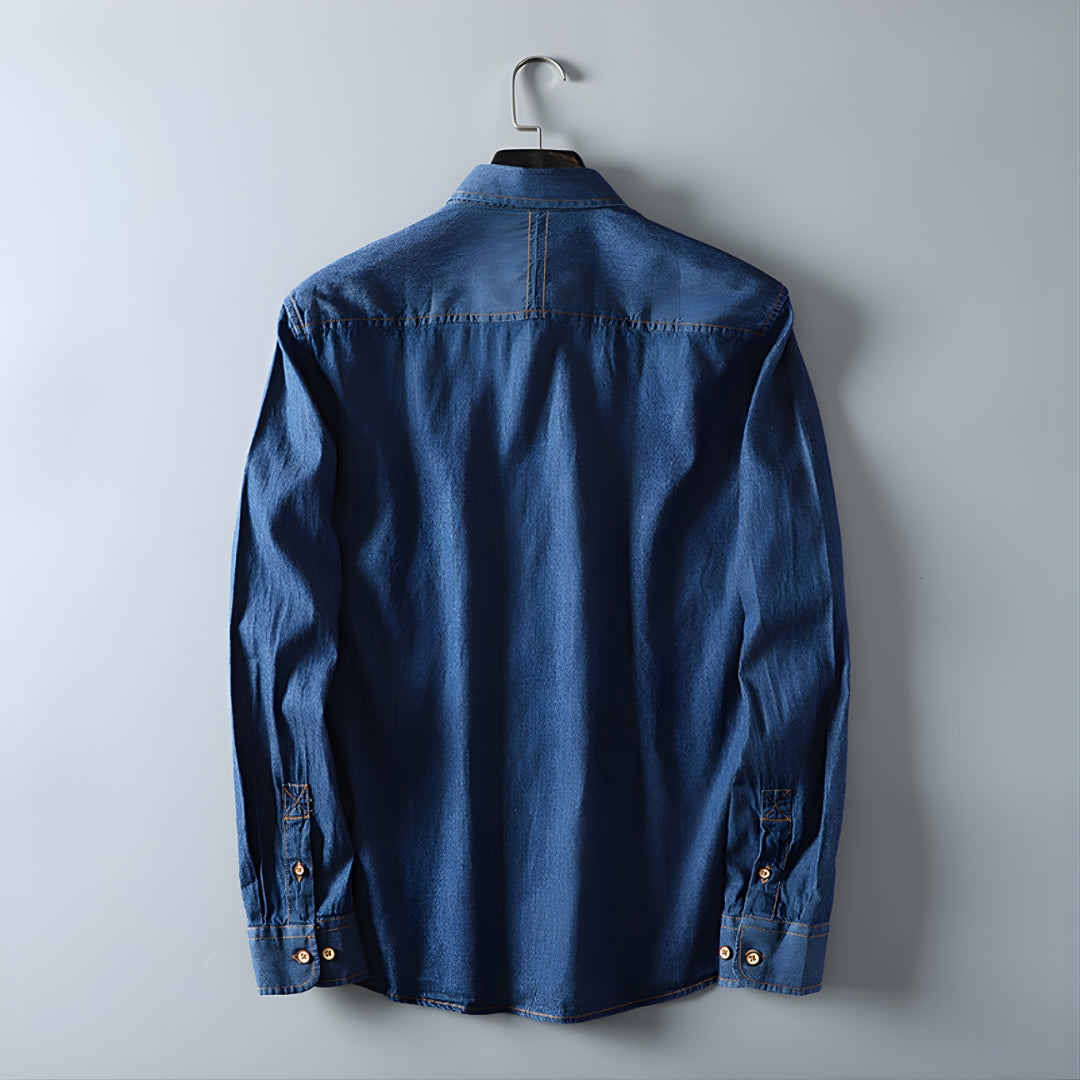 Premium Denim Shirt Jacket