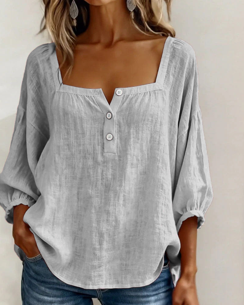 Amalfi Pullover Blouse
