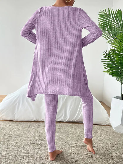Aveline Premium 3-Piece Ribbed Set