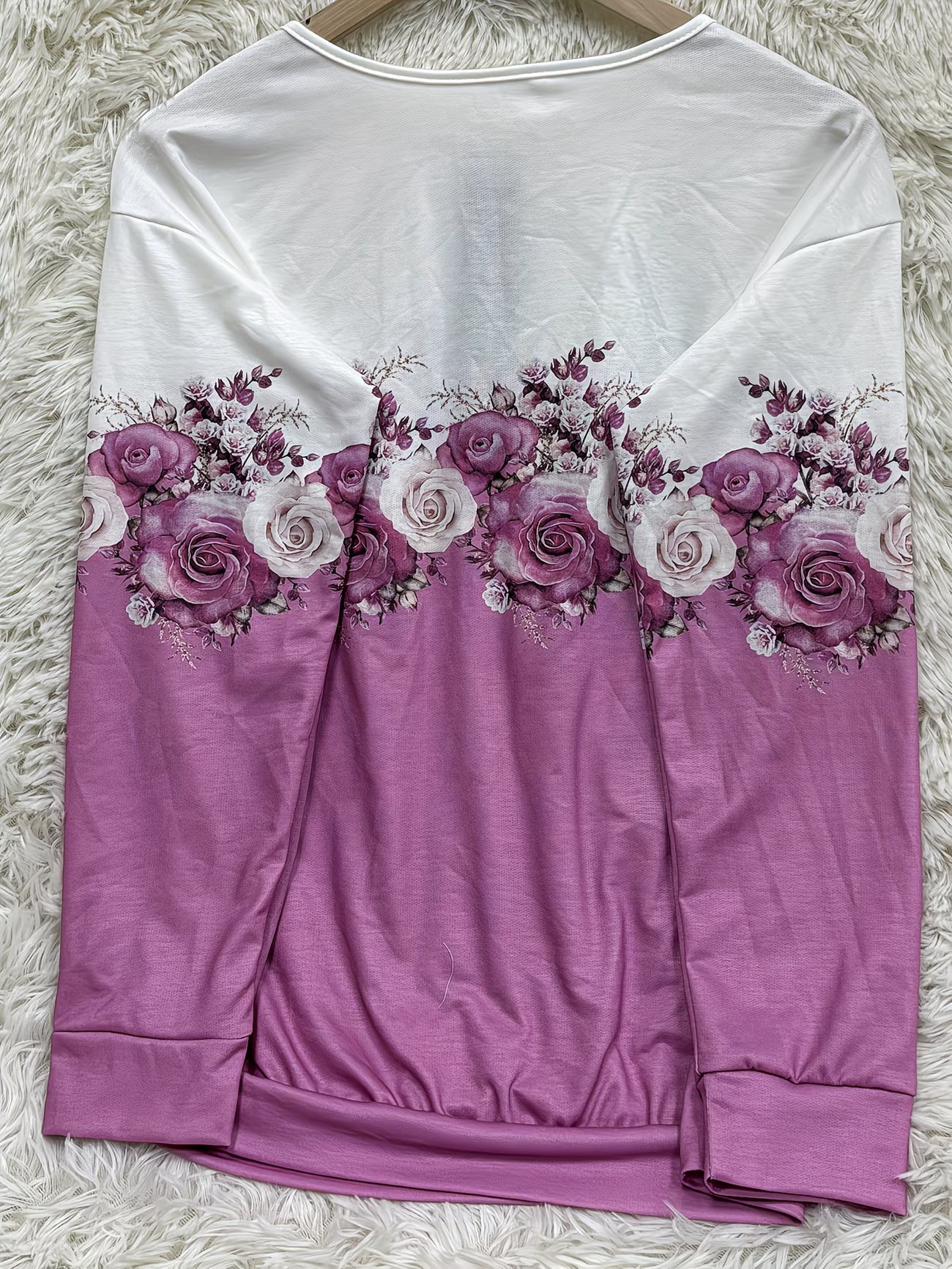 Rosewood Garden Ombré Pullover