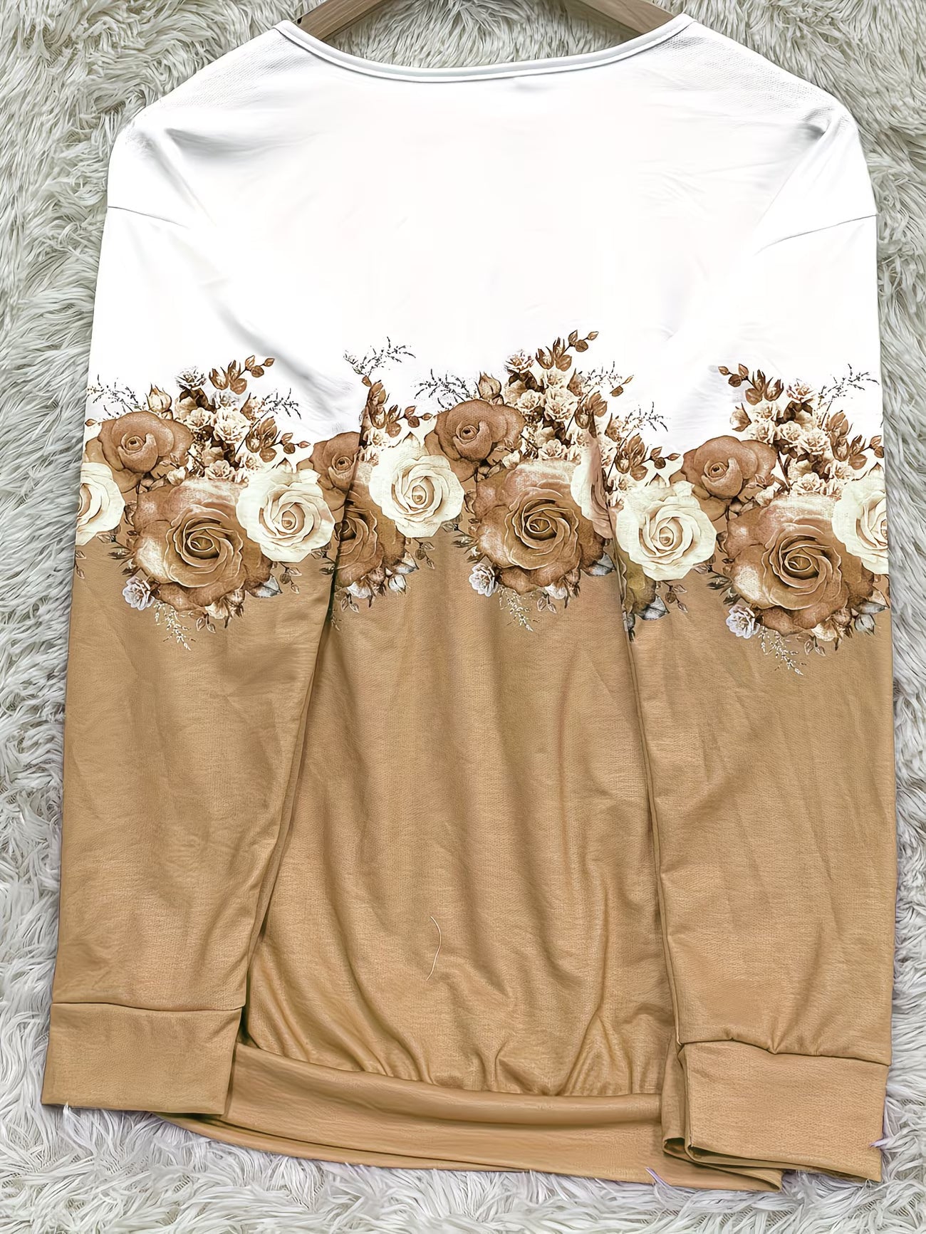 Rosewood Garden Ombré Pullover