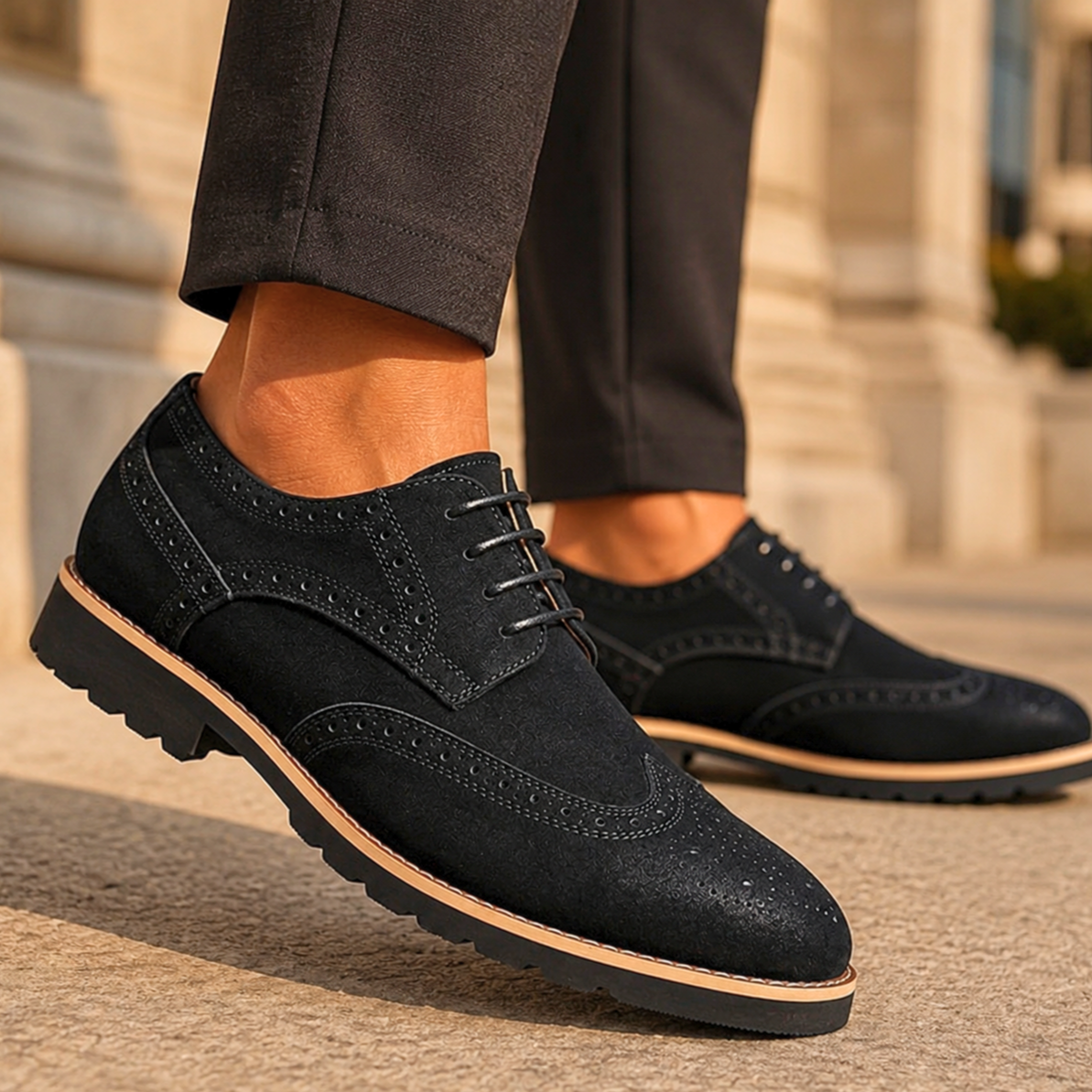Renwick Wingtip Leather Brogue