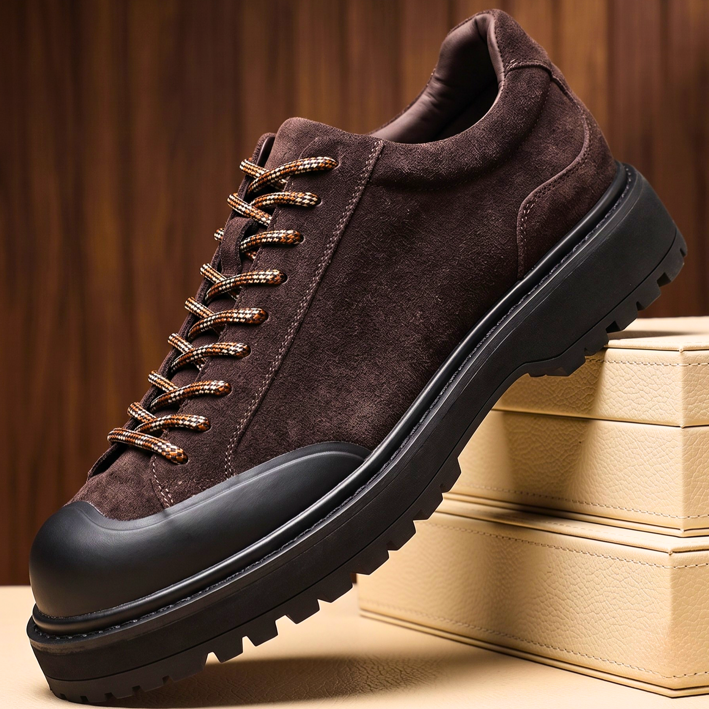 Braddock Suede Trail Lace-Ups