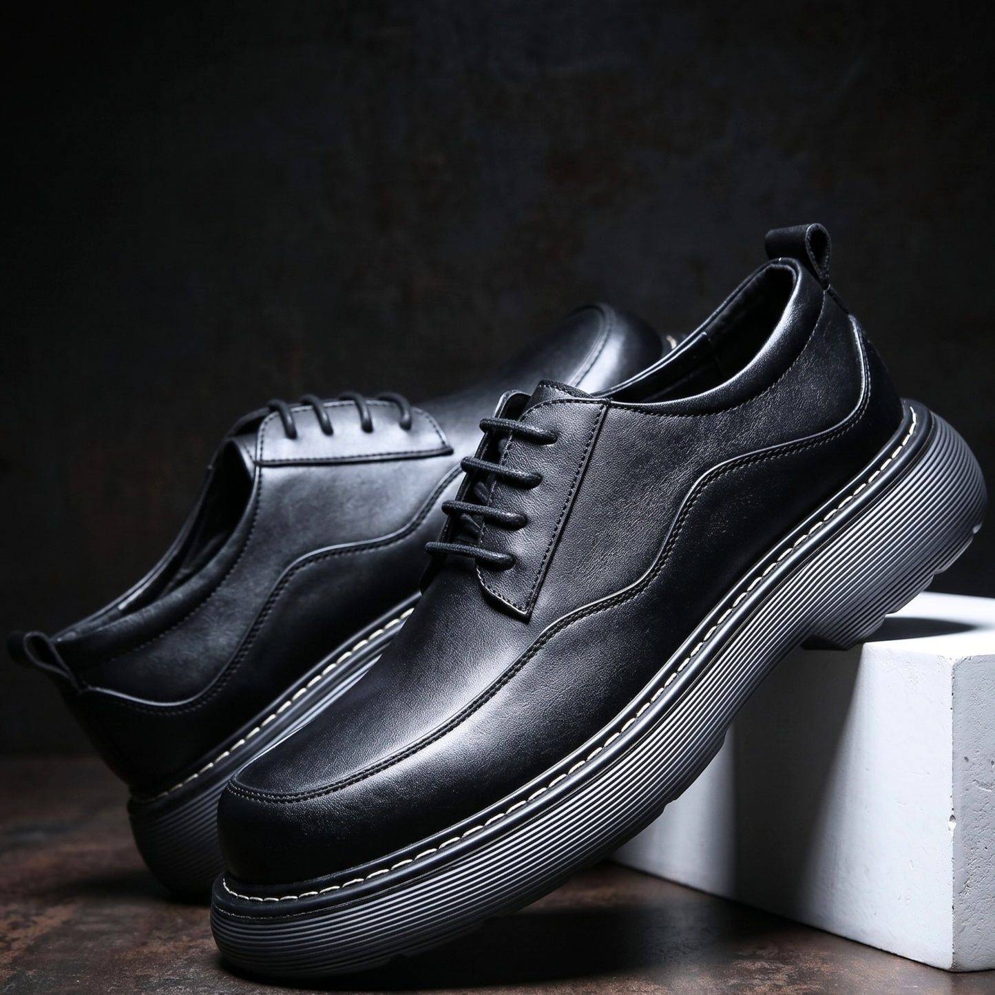 Chiaroscuro Lace-Up