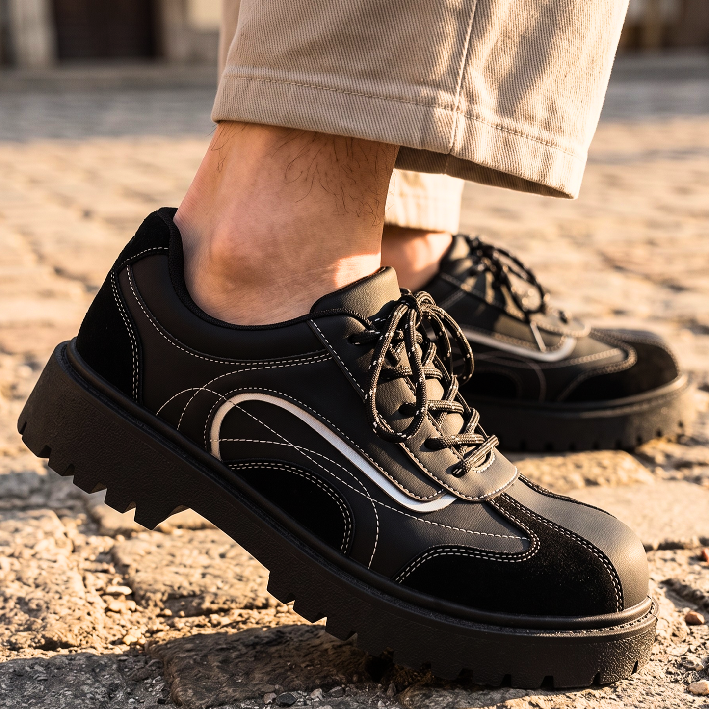 Barrett Chunky-Sole Trainer