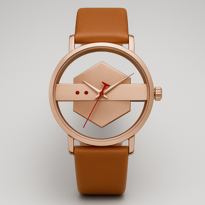 Obsidian Facet Timepiece