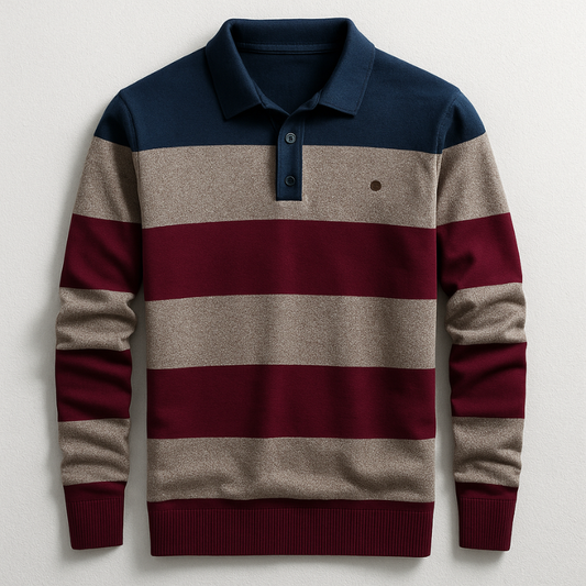 Refined Sporting Polo Sweater
