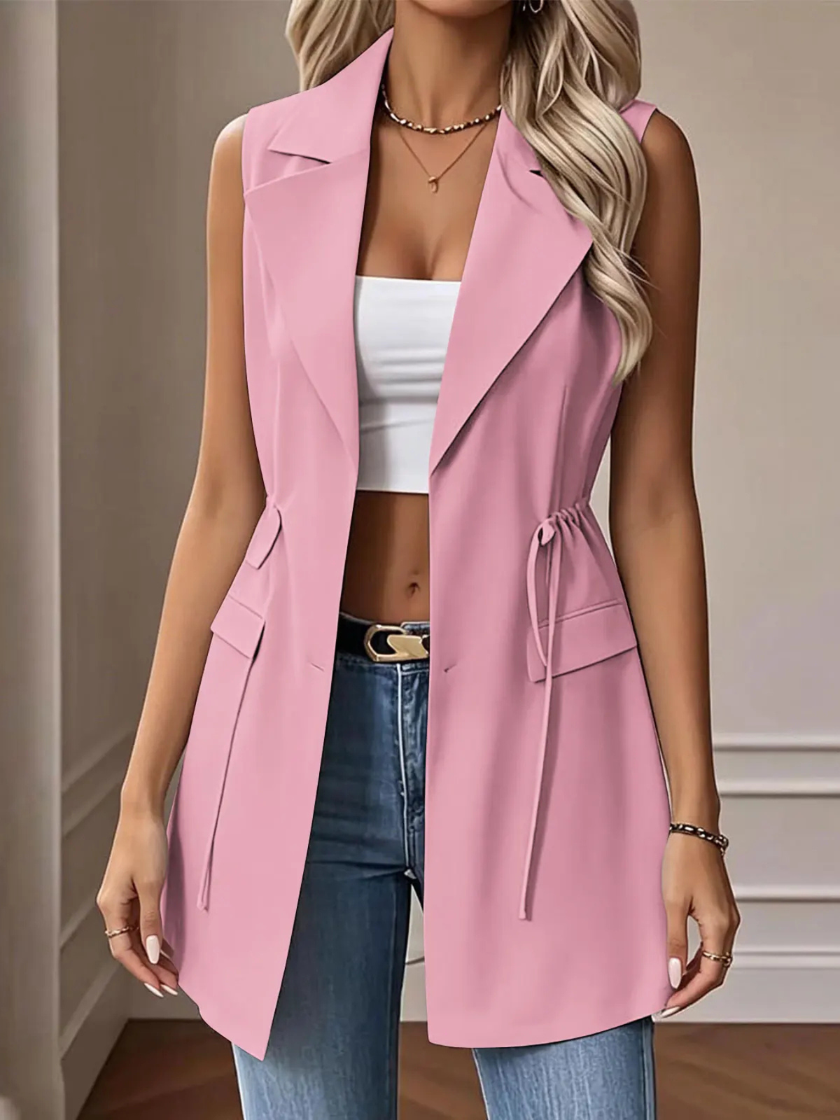 Larkspur Longline Vest